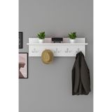 SHOOVVEL Kios Kapı Arkası Hol Mutfak Banyo Havlu Askılığı Elbise ve Çok Amaçlı Modern Country Duvar Askılığı