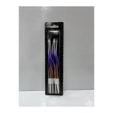 shop 6'lı KIVRIMLI METALİK RENKLİ Doğum Günü Mumu 15CM Pasta Mumu Kıvrık Mum