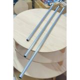 shop Alüminyum Paslanmaz Metal Masterchef Pratik 100CM 1 adet Hamur, Yufka Açıcı Oklava