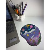 Shop Carton Illustrator Baskılı Bilek Destekli Mouse Pad