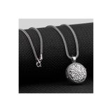 shop Çift Taraflı Açılabilir Cevşen 925 Ayar Gümüş Erkek Kolye