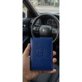 shop HONDA Logo Baskılı Deri Ruhsat Kılıfı