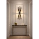 shop Kirpi Modern Siyah Günışığı Ledli Pilli ve Elektrikli Duvar Apliği 1 Adet Duvar Aplik