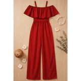 shop Kız çocuk dokuma yazlık tulum pantolon kuşak bağlamalı