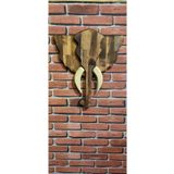 Shop kutuk Ahşap Fil Silüeti Dekoratif Duvar Süsü
