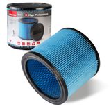 Shop-Vac Yüksek Performanslı 90350/90304/90344 Kartuş Filtre, Çoğu 4-16 Galon Shop-Vac Islak/Kuru Vakumlara Uyar, Yüksek Verimli Nanofiber Filtrasyon Kağıdı, Yeniden Kullanılabilir, 1 Paket