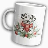 Shop Yılbaşı Dalmaçyalı Temalı Kupa - Beyaz