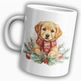 Shop Yılbaşı Köpek Temalı Kupa - Beyaz