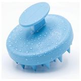 Shopexxtra Saç Masaj Fırçası, Yumuşak Silikon Şampuan Tarağı ve Duş Fırçası, Saç Derisi Peeling, Kepek ve Dökülme Karşıtı Yıkama Aleti, Tırnak Koruyucu Ergonomik Kafa Derisi Bakım Fırçası (Yeşl) - 000-Siyah