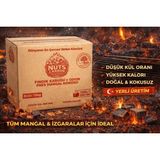 Shopinity Fındık Kabuğu Odun Kömürü Mangal Kömürü 10 kg – Uzun Süre Yanan Doğal Kömür, Dumansız & Yüksek Isı Performansı