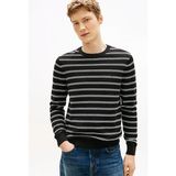 ShopINN Seasonal Structure Cneck Erkek Siyah Kazak - MW0MW41643