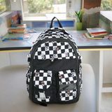 Shopiolog Ilkokul Kawaii Sırt Çanta Ortapedik Su Geçirmez Memory Kumaş 3 Bölme Suluklu Laptop Bölmeli 2 Cepli - Siyah