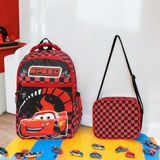 Shopiolog Ilkokul Ortopedik Su Geçirmez Suluklu 3 Bölmeli Beslenmeli Ilköğretim Erkek Sırt Çantası - Model13