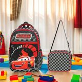 Shopiolog Ilkokul Ortopedik Su Geçirmez Suluklu 3 Bölmeli Beslenmeli Ilköğretim Erkek Sırt Çantası - Model14