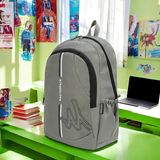 Shopiolog Su Geçirmez Suluklu Ortopedik Sırt Seyehat Spor Günlük Okul Çantası - 02 - Gri