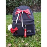 Shopiolog Unisex Kore Model Sırt Çantası - Kırmızı