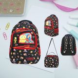 Shopiolog Waddell Çanta Ilkokul Çantası - Waddell Okul ve Beslenme Çantası Seti - go kart desenli