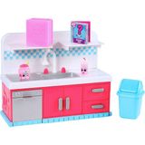 Shopkins Cicibiciler Sparkle Clean Washer Şefler Kulübü Oyun Seti
