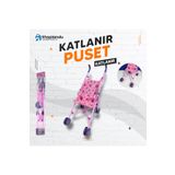 Shoplandu Katlanır Baston Bebek Puseti Oyuncak Bebek Arabası
