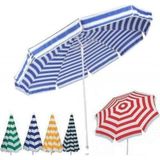 Shoplandu Plaj Balkon Teras Deniz Bahçe Şemsiyesi Katlanır Eğilebilen Kolay Kullanım 200 cm - 2 x 2 m - Renkli