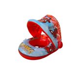 Shoplandu Şişme Bebe Flotörü Bebek Simiti Baby Float Bebek Simidi Havuz Örümcek Adam Modeli 0-3 Yaş