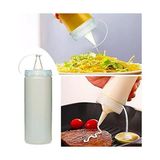 Shoplet 2 Adet Sos Şişesi 700 ml Plastik Yağlık Sirkelik Ketçap Mayonez Sızdırmaz Sosluk Yağdanlık