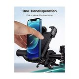 Shoplet Bisiklet Telefon Montaj Motosiklet Telefon Tutucu Bisiklet Dağ Motosiklet Gidon Standı 13 Pro Max 12 11 Xs Xr 8+ 7 6, Galaxy S22 S21 S20 A71 A51 Piksel ile Uyumlu