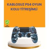 Shoplet Buğz Ps4 Kablosuz Oyun Kolu Gecikmesiz Bağlantılı Ergonomik Tasarımlı