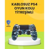 Shoplet Buğz Ps4 Uyumlu Kablosuz Oyun Kolu Ergonomik Çift Titreşimli