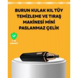 Shoplet Buğz USB Şarjlı Sessiz Burun ve Kulak Kılı Temizleme Cihazı