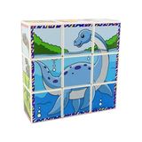 Shoplet Dinozorlar 3D Manyetik Puzzle Seri 2 - (9 Mıknatıslı Küp 6 Dinazor Yapboz)