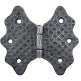 Shoplet Eco Lounge Antika Tarz Dekoratif Pirinç Kelebek Menteşe - 92 Mm, Oksit