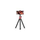 Shoplet Esnek Monopod Tripod Youtuber Yayıncılar ve Sosya Medya Için Ideal 30CM Ahtapot 360 Derece Taşınabilir Ayakları Bükülebilir Selfie Telefon Tutuculu 3 Ayaklı Kampda Tatilde Gezilerde