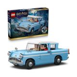 Shoplet Harry Potter Sihirli Uçan Ford Anglia 76470-14 Yaş ve Üzeri Çocuklar Için Parçalarla Inşa Edilen Ron ve Harry Figürleri ile Hedwig Içeren Yaratıcı Oyuncak Yapım Seti, Hediye Fikri (868 Sayfa)