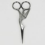 Shoplet Leylek Şeklinde Gümüş Renk Söz ve Nişan Makası