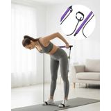 Shoplet Pilates Bar Direnç Aleti Duruş Geliştirici ve Kas Güçlendirici