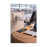 Shoplet Universal Priz Adaptörü Seyahat Tipi Çoklu Girişli Fiş Dönüştürücü Eu Us Uk Au Uyumlu 220V 110V Dönüştürücü Taşınabilir Kompakt Adaptör
