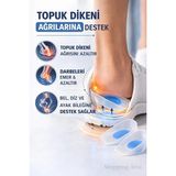 Shopping Area Adiva Silikon Epin Topukluk – Topuk Dikeni Için Silikon Topuk Yastığı - Large Ayak No: 41-43