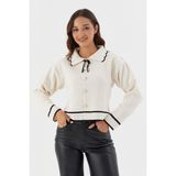 Shopping Shop Bebe Yaka Kazak Krem - Standart