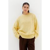 Shopping Shop Oversize Kazak SARI - Sarı - Standart