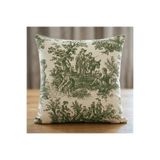 shopshop ss 50x50 Cm İngiliz Fransız Köylüler Rustik Vintage Dekoratif 2 Adet Yastık Kırlent Kılıfı Takımı