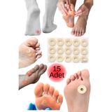 Shopura Nasır Bandı 15 Adet Nasır Koruyucu Halka Pad - Acı Azaltıcı Ayak Parmak ve Taban Koruma Bandı