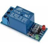 Shopwave 1 Kanal Röle Modülü 12V LED - 000-Siyah