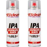 Shopwave 2 Adet 500 +500 ml Ipa Izopropil Alkol Sprey (5047) - Çok Renkli - 100