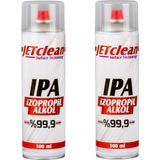 Shopwave 2 Adet 500 +500 ml Ipa Izopropil Alkol Sprey (5047)
