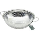 Shopwave 22CM METAL KULPLU ÇELİK SEPET SÜZGEÇ İNCE TEL AYAKLI (5047)