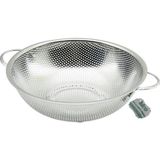 Shopwave 25CM METAL KULPLU ÇELİK SEPET SÜZGEÇ İNCE TEL AYAKLI (5047)