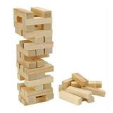 Shopwave 54 PARÇA AHŞAP DENGE JENGA OYUNU (5047)