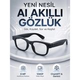 Shopwave Akıllı Gözlük 8 Mp Kameralı 1080P Video Kayıt Wifi Bağlantılı Çift Mikrofonlu Gürültü Engelleme Özellikli - Çok Renkli