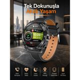 Shopwave Akıllı Saat Nabız Ölçer Uyku Takibi Sesli Görüşme Bildirim Görme - Çok Renkli